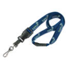 Custom Silk Screen Tubular Detachable Lanyard