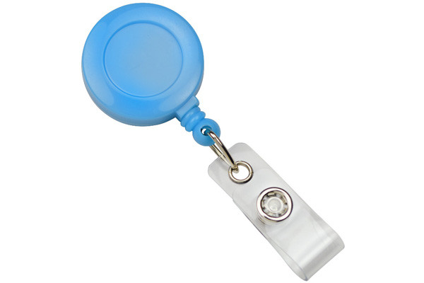 Neon Blue Badge Reel - Front View 2120-3082