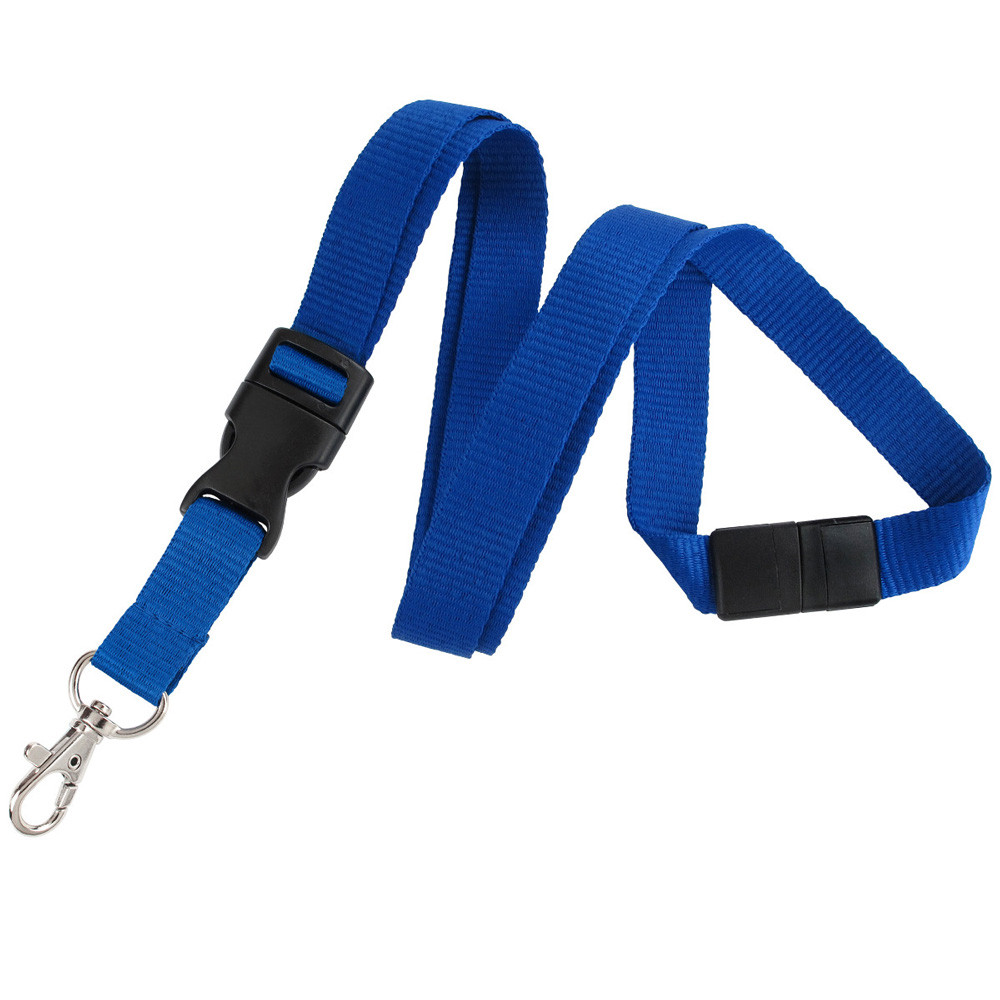Royal Blue Detachable Breakaway Lanyard