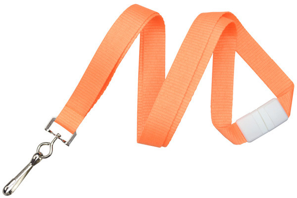Neon Orange Breakaway Lanyard 2138-5049