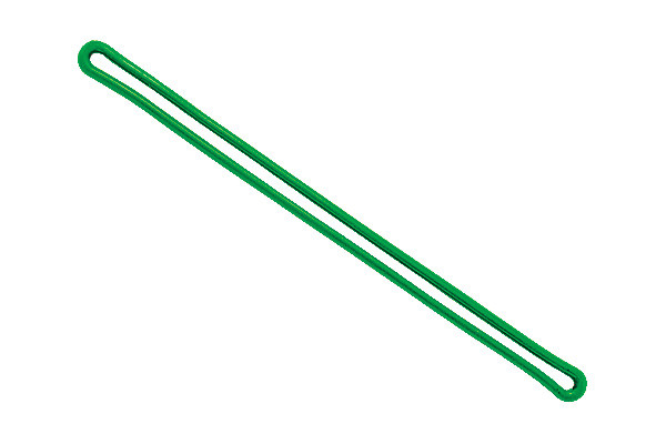 Green 6" Plastic Loop Strap