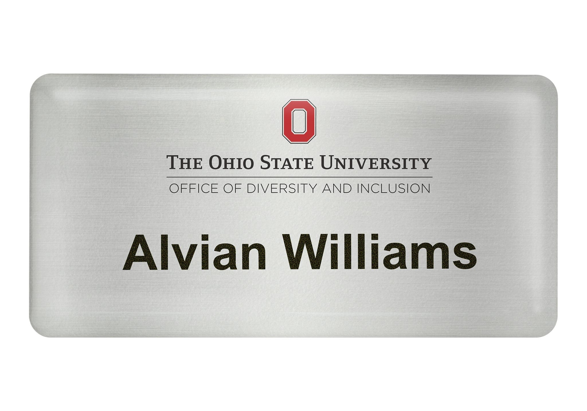 1.5 x 3" Metal Digiline Badge with Magnet