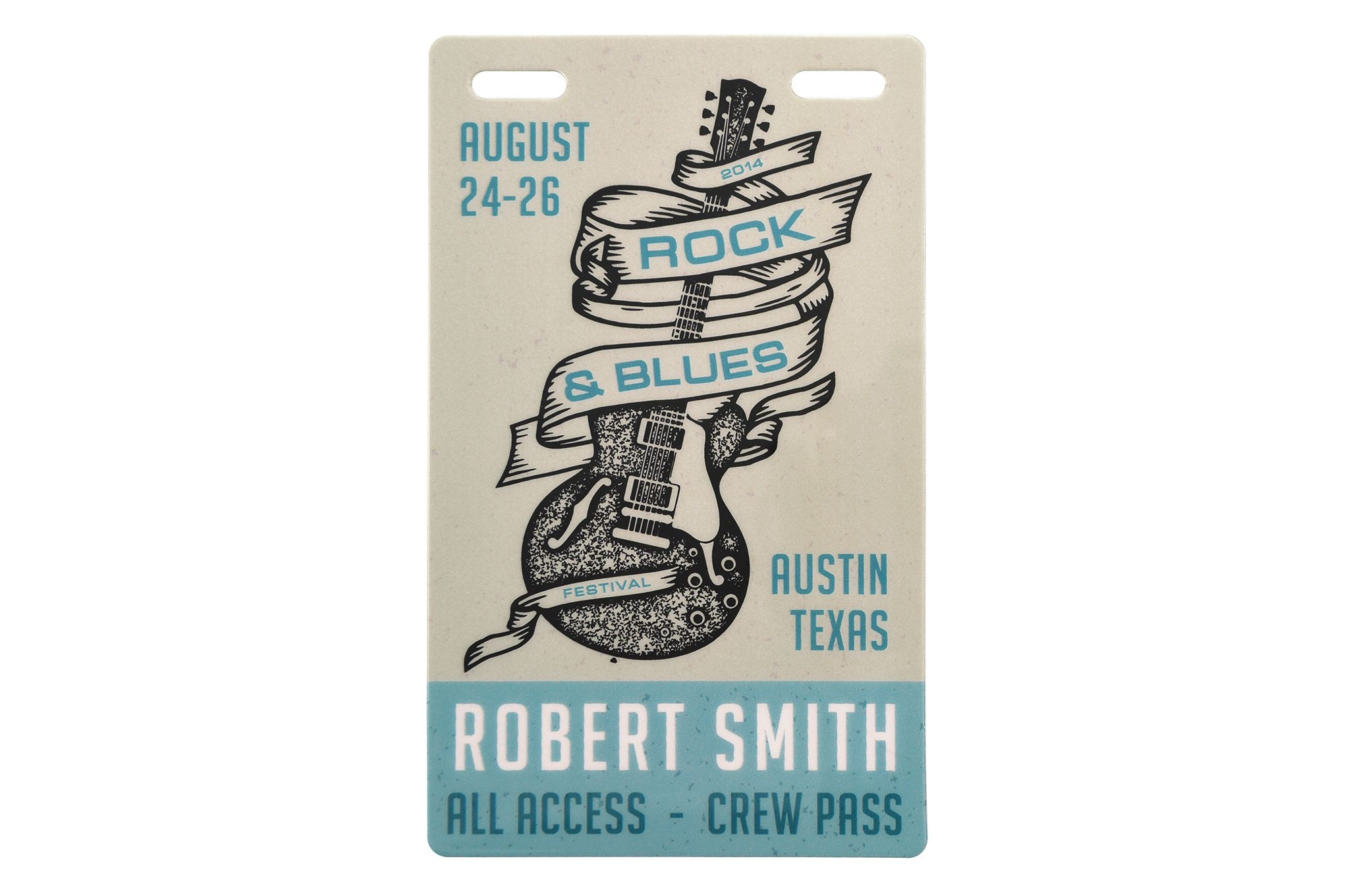 Large Xpress Event Badge with Slot Hole Punch(es)