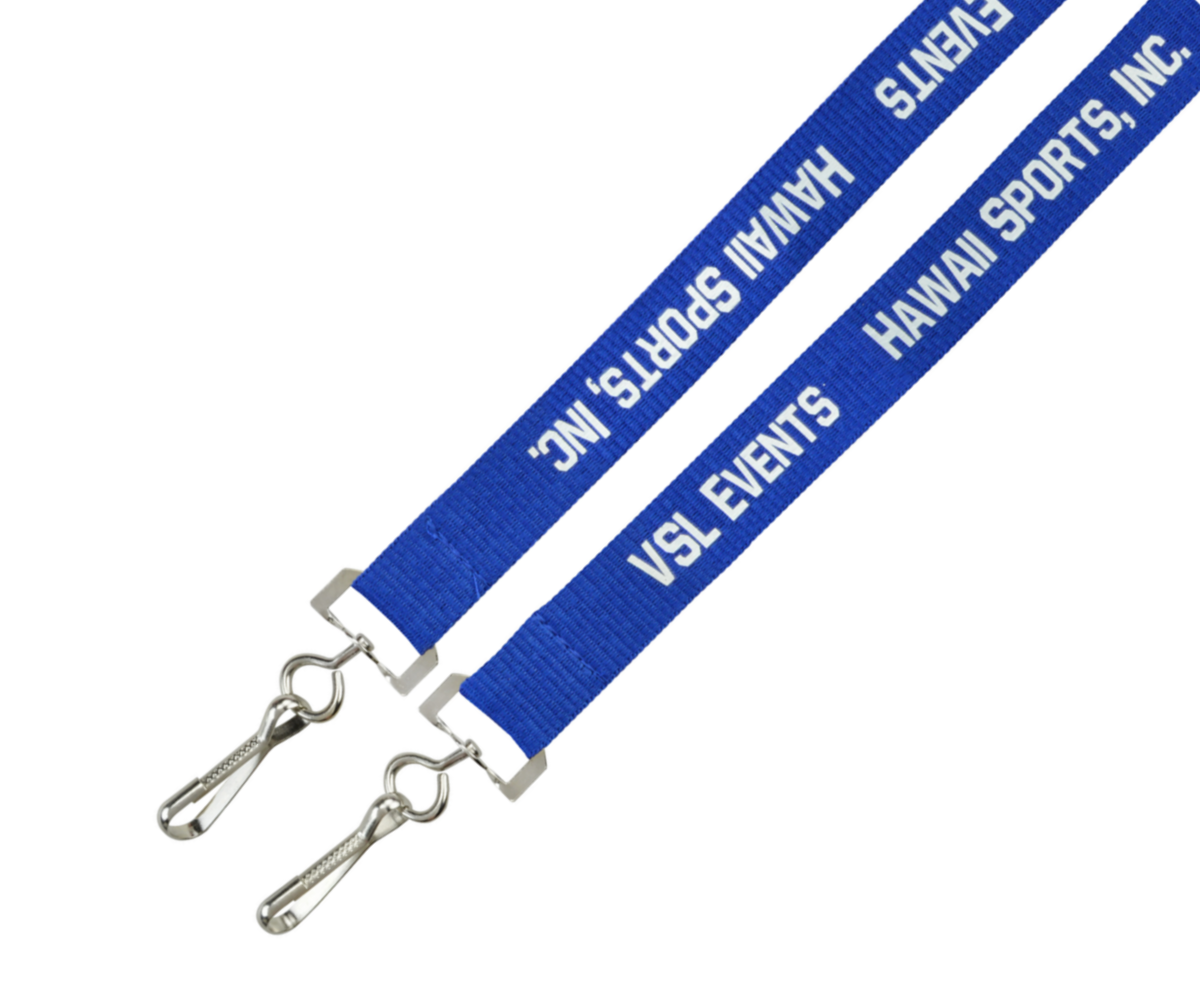 ELSS-34 Silk Screen Custom Event Lanyard (3/4")