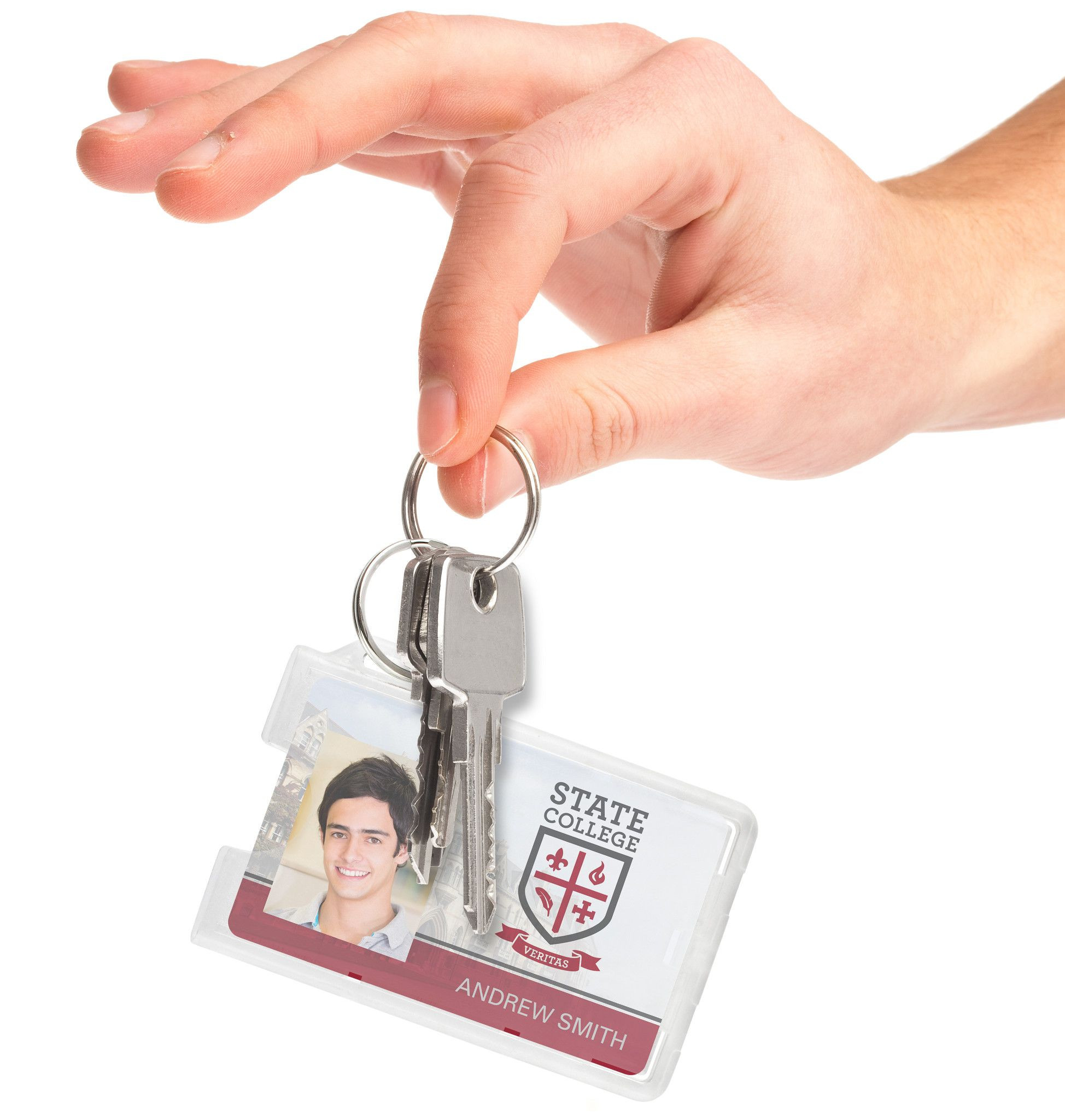 Key card cheap holder keychain