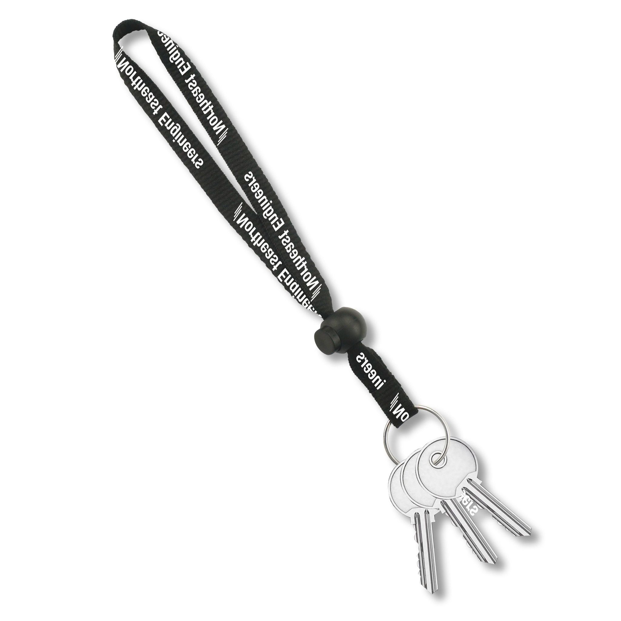 Wrist on sale lanyard keychain
