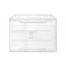 Clear Horizontal Colored Multi-Card Holder