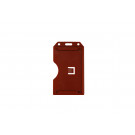 Red Vertical Colored Multi-Card Holder