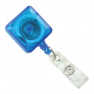 Blue Translucent Badge Reel