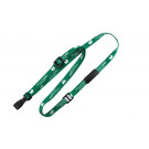 ADJUST-34 Custom Silk Screen Adjustable Lanyard (3/4")