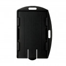 Black NextLife™ Rigid Vertical/Horizontal Multi-Card Badge Holder, 2.56” x 3.92”