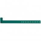 Dark Green Vinyl Wristbands 3/4"x 10.5"