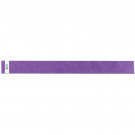 Purple Tyvek® Wristbands 1" x 10"