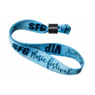 Secure Closure Dye-Sub Wristband with Black Closure