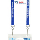 ELSS-38-EX Custom Silk Screen Event Lanyard (3/8", Rush Lanyard Service)