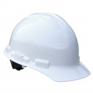 Granite Cap Style Hard Hat (White, 6-Point Suspension)