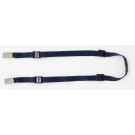 Adjustable Mask Holder Lanyard - Navy Blue