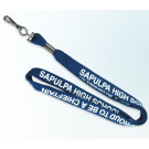 PV10 Custom Silk Screen Tubular Flexible Lanyard (5/8")