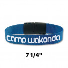 7 1/4" Custom Printed 5/8" Wide Wrist Band with Breakaway