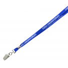 PW10-38 Custom Woven Polyester Lanyard (3/8")