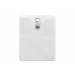 Clear Vinyl Vertical Badge Holder with 2-Hole Clip, 3.13" x 3.75"