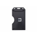 Black Rigid Plastic Vertical 2-Sided Multi-Card Holder, 2.38" x 4.1"
