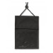 Black 3-Pocket Credential Wallet with Pen Compartments