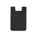 Black Silicon Cell Phone Wallet 1860-5001 - Front