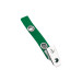 Green 2-Hole Colored Strap Clip
