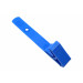 Royal Blue Plastic Strap Clip with Knurled Thumb-Grip