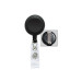 Black Badge Reel with Reinforced Vinyl Strap & Belt Clip