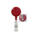 Red Badge Reel with Reinforced Vinyl Strap & Belt Clip