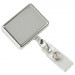 Chrome Rectangle Badge Reel