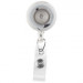 Translucent Badge Reel with Clear Vinyl Strap & Swivel Spring Clip