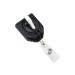 Black B ● REEL Badge Reel with swivel-clip with teeth 2120-7801 - Back