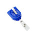 Metallic Blue B REEL® Badge Reel with swivel-clip with teeth 2120-7802 - Back