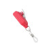 Watermelon B REEL® Badge Reel with swivel-clip with teeth 2120-7811 - Side