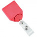 Watermelon B REEL® Badge Reel with swivel-clip with teeth