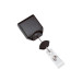 Black B REEL® Badge Reel With Swivel Belt Clip 2120-8001 - Front Extended
