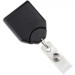 Black B REEL® Badge Reel With Swivel Belt Clip