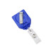 Metallic Blue B REEL® Badge Reel With Swivel Belt Clip 2120-8002 - Back