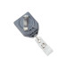 Metallic Gray B REEL® Badge Reel With Swivel Belt Clip 2120-8010 - Back