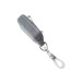 Metallic Gray B REEL® Badge Reel With Swivel Belt Clip 2120-8010 - Side