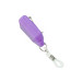 Purple B REEL® Badge Reel With Swivel Belt Clip 2120-8012 - Side