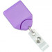 Purple B REEL® Badge Reel With Swivel Belt Clip