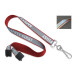 Red "Safety First" Reflective Lanyards