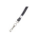 Black Silver Metallic Lanyard 2135-3021