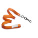 Orange 3/8" (10 mm) Breakaway Lanyard with Black Oxide Swivel Hook
