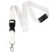 White Detachable Breakaway Lanyard