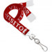 "Visitor" 5/8" (16 mm) Pre-Printed Lanyards